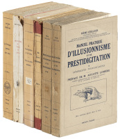 Five works (in six volumes) on magic from &Eacute;ditions Payot