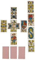 Nicolas Conver Tarot de Marseille deck c.1880