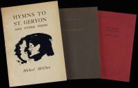 3 titles by Michael McClure, 2 Inscribed