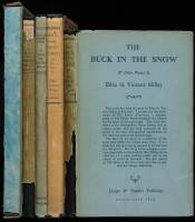 Five First Editions by Edna St. Vincent Millay