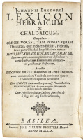 Lexicon Hebraicum et Chaldaicum
