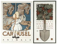 Two David Lance Goines Posters for Carducci and Herman [and] Carousel Animal Restoration