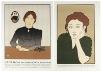 Two David Lance Goines Posters for Letter from an Unknown Woman [and] Thackery and Robertson