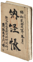 Nōkyō-chō 納経帳 (An album of offered Buddhist sutras)