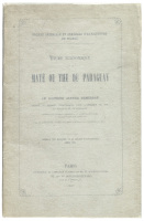 &Eacute;tude &Eacute;conomique sur le Mat&eacute; ou th&eacute; du Paraguay