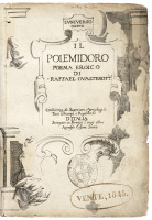 Luniverso ouero: il Polemidoro poema eroico...