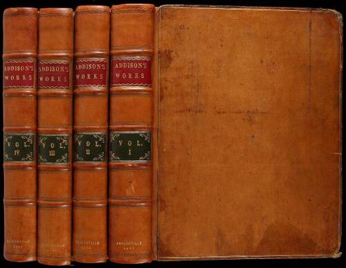 The Works of the Late Right Honorable Joseph Addison, Esq.