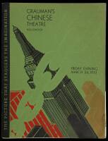 Program from Grauman's Chinese Theatre Premiere of King Kong