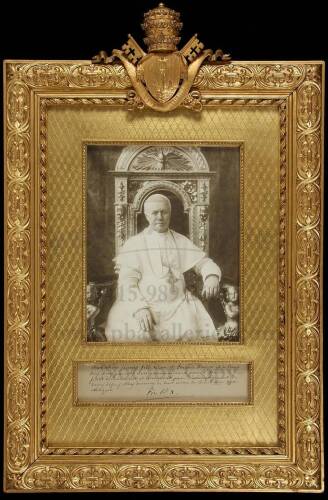 Manuscript Note Signed as Pope, Exquisitely Framed