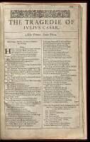 The Tragedie of Julius Caesar