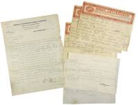 Jack London Autograph and Typed Documents Relating to His Contribution to "King Albert's Book"