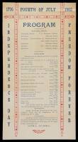 Fourth of July Program. Sitka, Alaska 1902