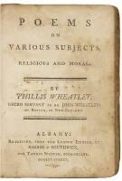 Poems on Various Subjects, Religious and Moral