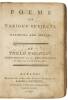 Poems on Various Subjects, Religious and Moral