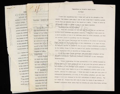 Three items regarding Communist Party manifesto