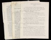 Three items regarding Communist Party manifesto