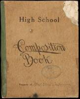 Manuscript minutes book. May Day Conference.