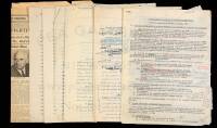 Six manuscript items on American Communism
