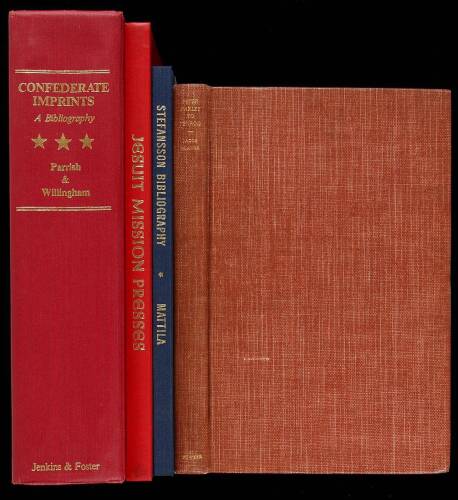 Group of four bibliographic works, mostly Americana