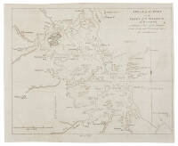 A Plan of the Town and Chart of the Harbour of Boston Exhibiting a View of the Islands Castle Forts and Entrances into the Said Harbour