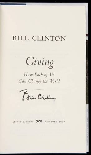 Giving: How Each of Us Can Change the World