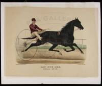 4 Currier & Ives Trotting Prints