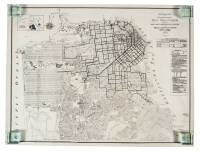 Map of the City and County of San Francisco Showing Auxiliary Water Supply System for Fire Protection. John J. Casey, City Engineer, 1938