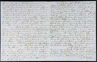 Autograph Letter signed from Atkinson to his friend Bill, regarding mining activities in California