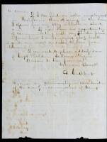 Autograph Letter Signed from S. Cuthbert to James S. Freanor, Esq,