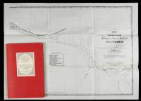 Map of the Emigrant Road from Independence, Mo. to San Francisco...