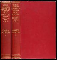 Kino's Historical memoir of Pimeria Alta. A contemporary account of the beginnings of California, Sonora, and Arizona...1683-1711