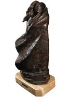 Sacagawea II. [Bronze Figure of the Indian Scout]
