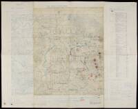 Four World War II maps for the 1943 Battle for the "Winter Line"