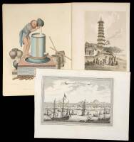 Lot of 7 Illustrations of China