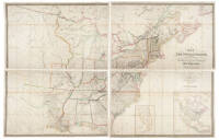 Map of the United States; and the Provinces of Upper & Lower Canada, New Brunswick, and Nova Scotia, compiled from the latest Surveys and other authentic information