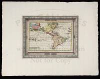 Amerika of de Niewe Weereld aller eerst door C. Kolumbus ondeckt en bevaren, int aer 1492