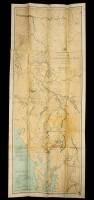 Route Map Juneau to Porcupine River Alaska