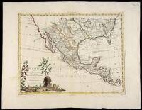 Messico ouvero Nuova Spagna che contieme il nuvo Messico la California con una parte de'Paesi adjacenti