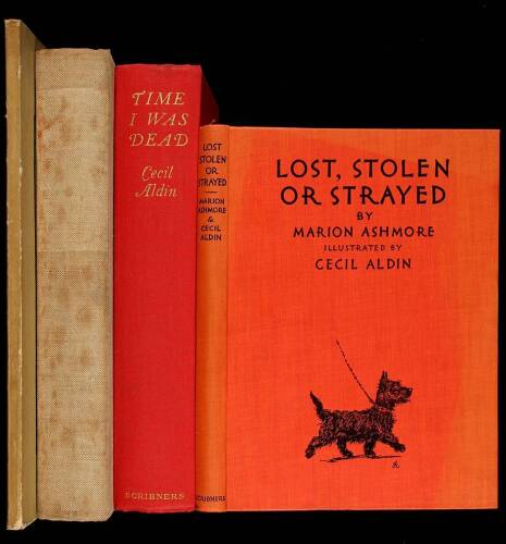Lot of 4 books written and/or illustrated by Cecil Aldin