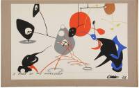 Mural Scrolls: Calder, Matisse, Matta, Miro