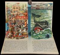 Three pop-up books from the 'Album Mediterranea' series