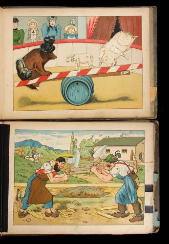 Two movable picture books by Lothar Meggendorfer