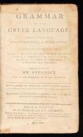 A Grammar of the Greek Language