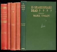 Five first editions of works by Mark Twain