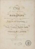 Bound volume of musical works by Nicolo Paganini