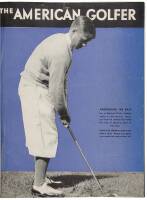 The American Golfer Magazine – bound set