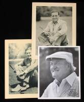 3 autographed photos: Byron Nelson, Tony Penna and Tommy Bolt