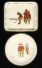 Royal Doulton Charles Crombie Series - 2 Coasters