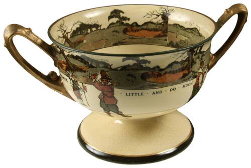 Royal Doulton Charles Crombie Series - Large Loving Cup