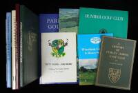 Lot of 11 golf club history volumes